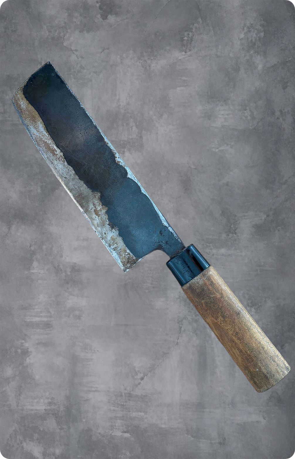Japansk Nakiri 17,5 cm – brugt/vintage