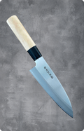 Deba Nōshū Masamune 16,5 cm – lyst træskaft