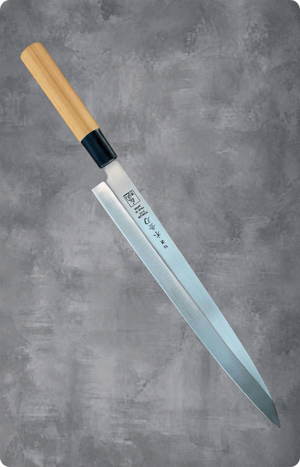 Yanagiba Tokusen 27 cm – mørkt træskaft – 2. sortering