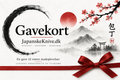 Gavekort til JapanskeKnive.dk i japansk inspireret design